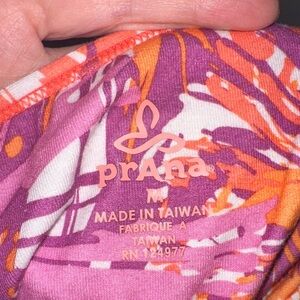 Prana Orange and Purple Sundress